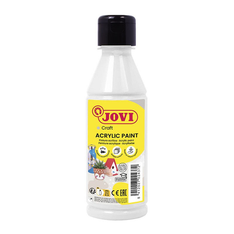 Botella 250ml pintura acrílica jovi
