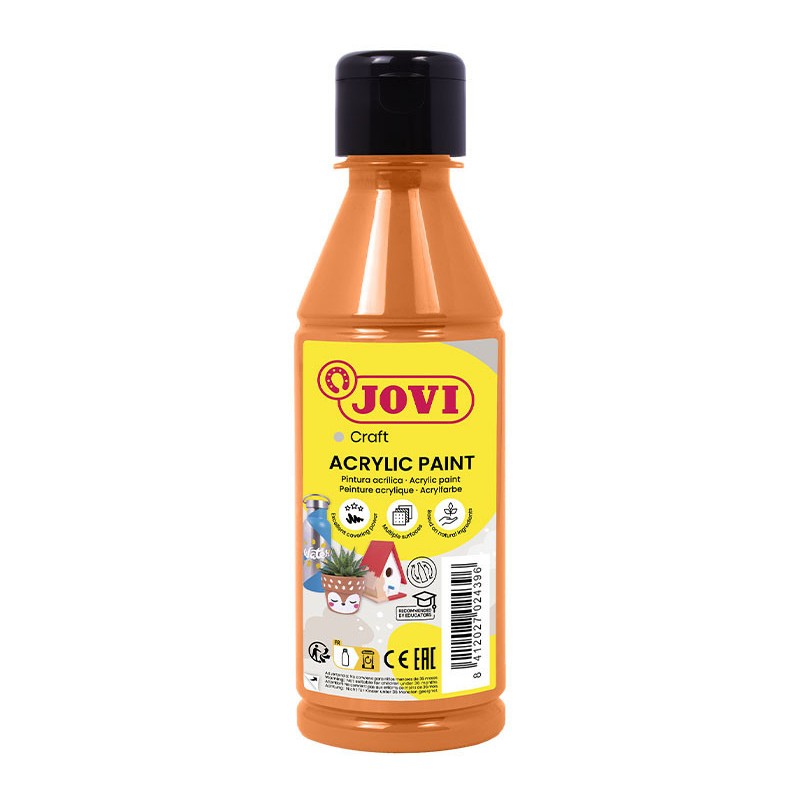 Botella 250ml pintura acrílica jovi