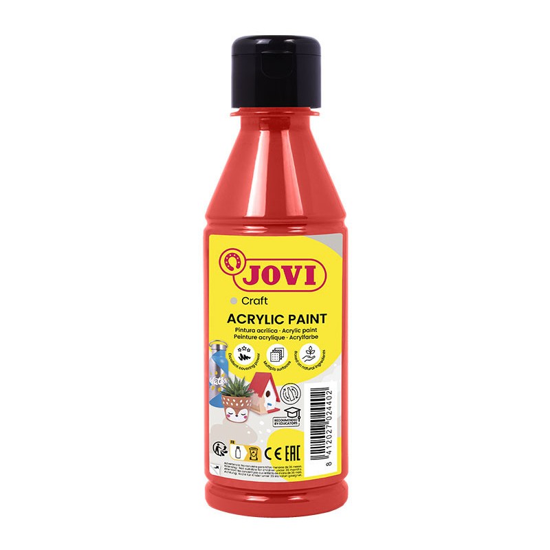 Botella 250ml pintura acrílica jovi