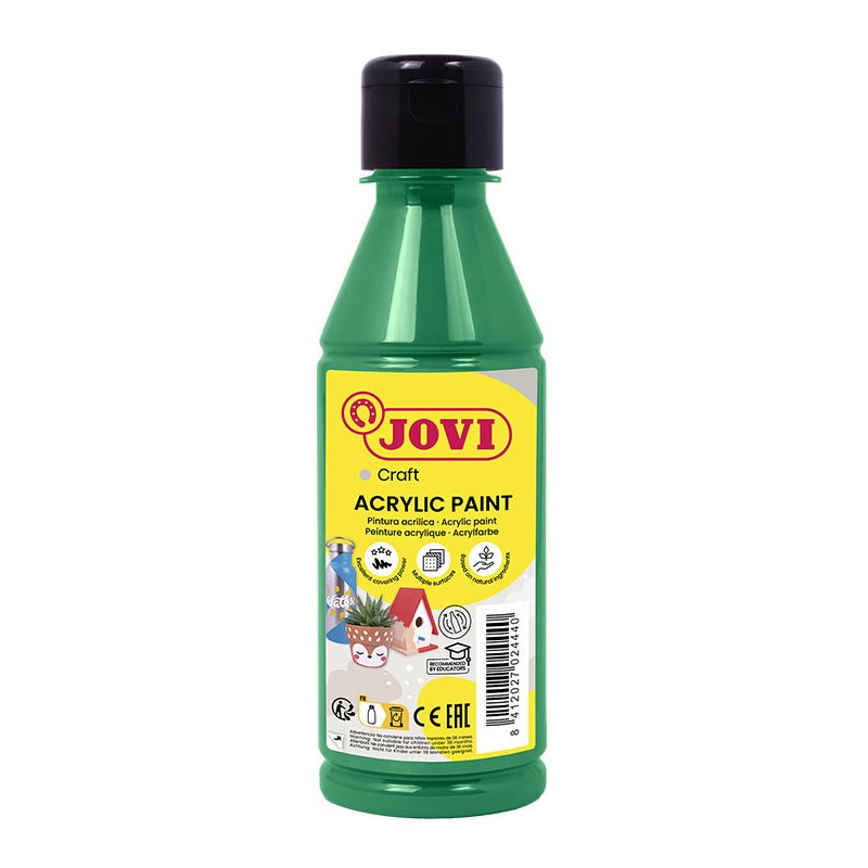 Botella 250ml pintura acrílica jovi