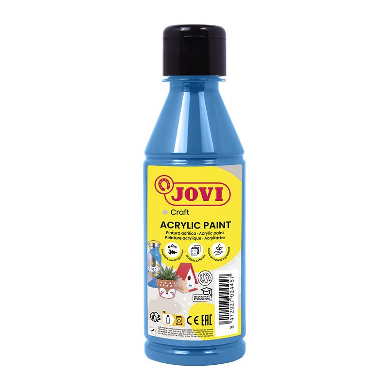 Botella 250ml pintura acrílica jovi