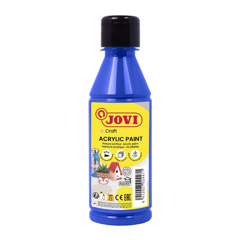 Botella 250ml pintura acrílica jovi