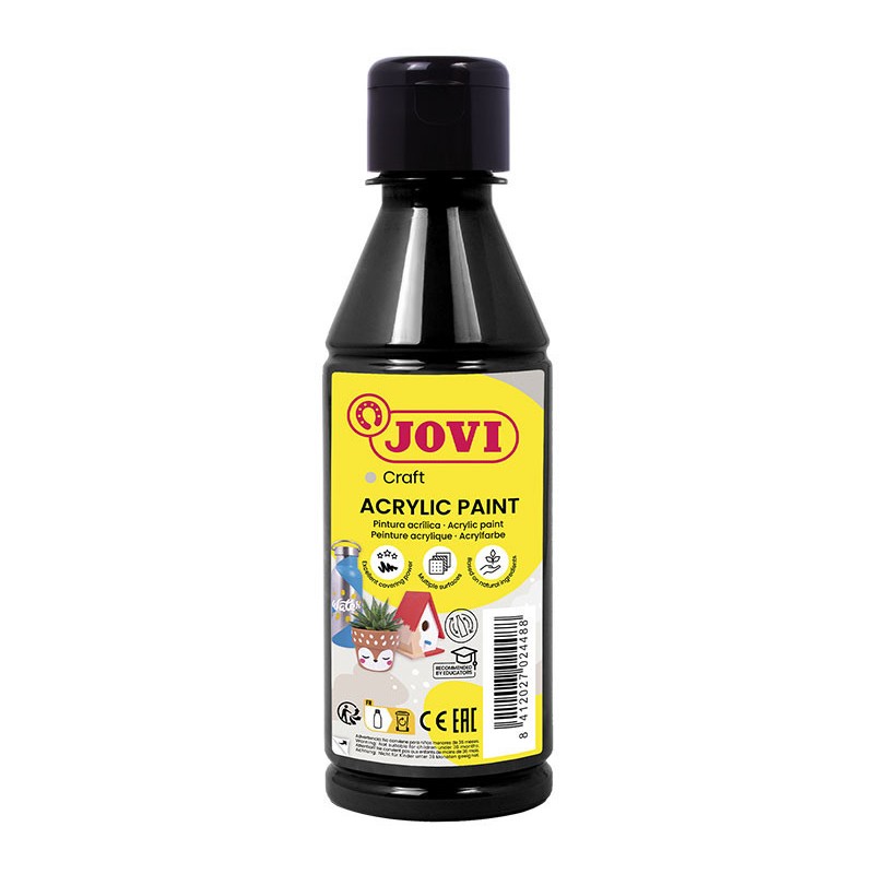 Botella 250ml pintura acrílica jovi