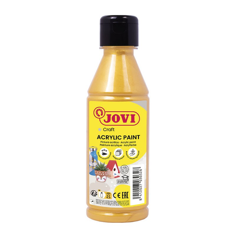 Botella 250ml pintura acrílica jovi