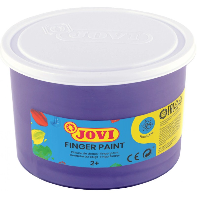 Bote 500 ml pintura de dedos