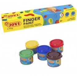 Surtido de 5 pinturas de dedos Jovi.