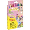 8 Rotuladores de colores Glitter Jovi