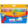 24 Rotuladores de colores Bic