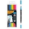 6 Rotuladores Bic Intensity doble punta