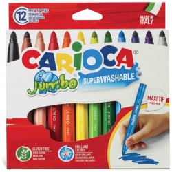 12 Rotuladores Carioca Jumbo