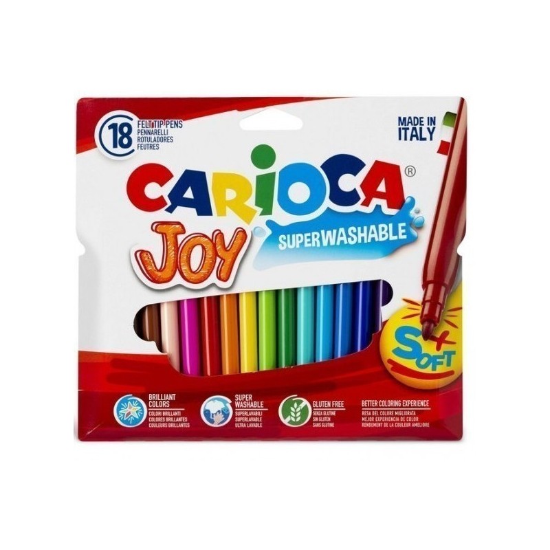 18 Rotuladores Carioca Joy