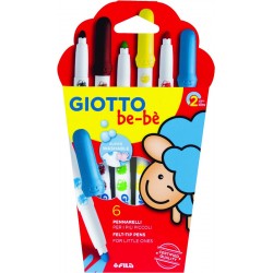 6 Rotuladores Giotto be-bé