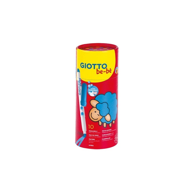 10 Rotuladores Giotto be-bé