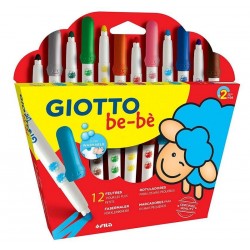 12 ROTULADORES Giotto be-bé