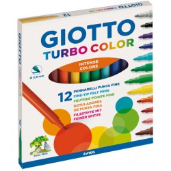 12 Rotuladores Giotto Turbo...