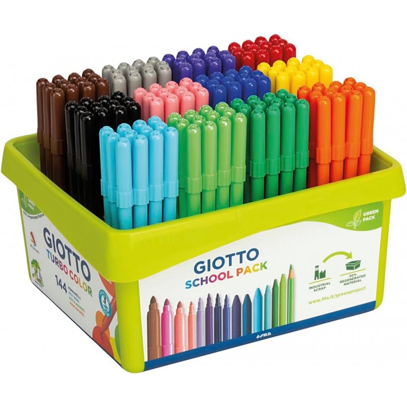 Giotto Turbo Color School Pack