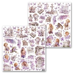 Violet Whisper 30x30 Recortables