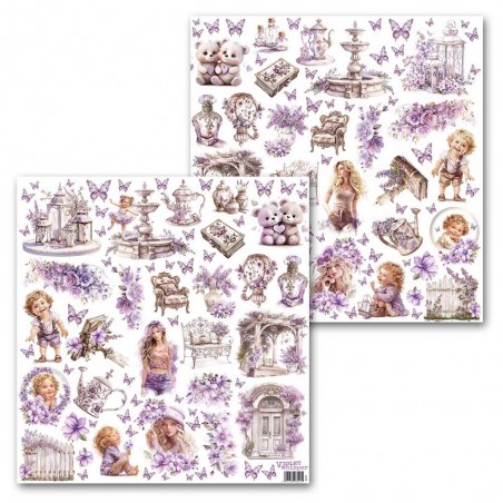 Violet Whisper 30x30 Recortables