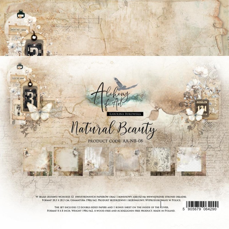 Natural Beauty - Paper Set 20x20 Natural Beauty - Paper Set 20x20