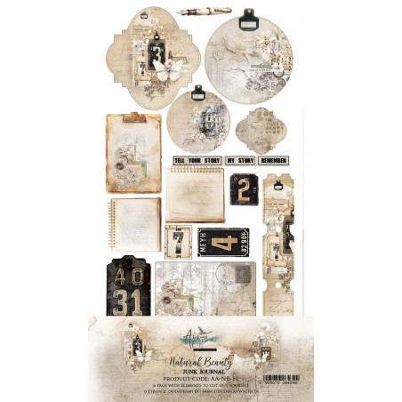 Natural Beauty - Junk Journal set