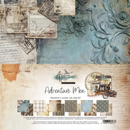 Adventure Men Paper Set 30x30