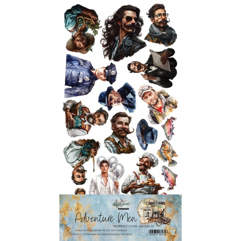 Adventure Men Extras to Cut Set Adventure Men Extras to Cut Set
