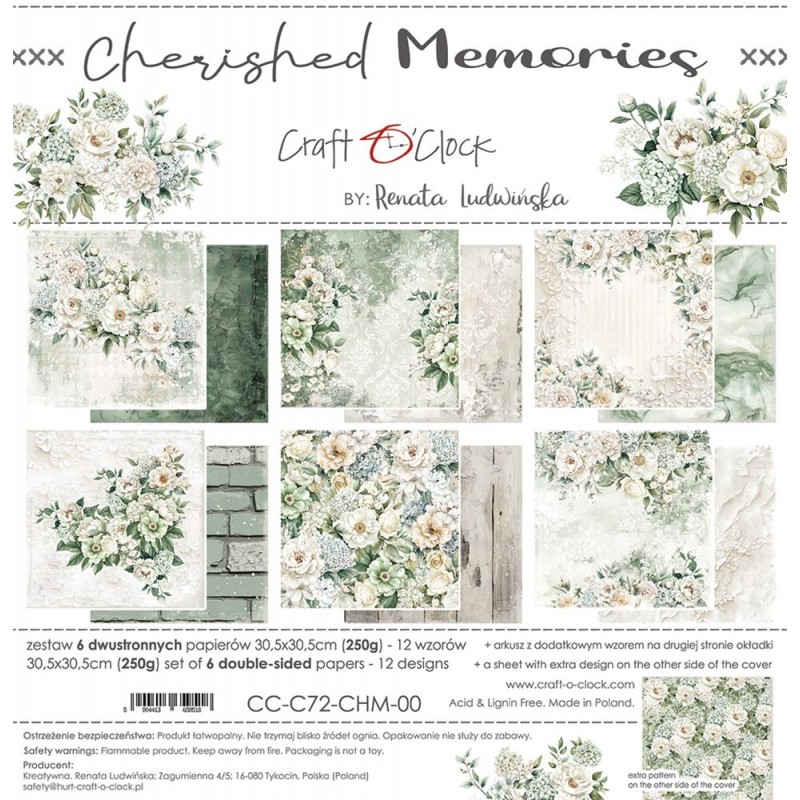 Cherished Memories Paper Set 30x30 Cherished Memories Paper Set 30x30