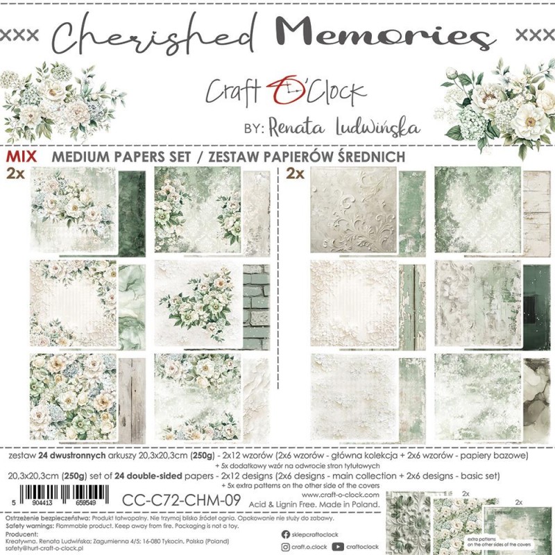 Cherished Memories Paper Set 20x20 Cherished Memories Paper Set 20x20