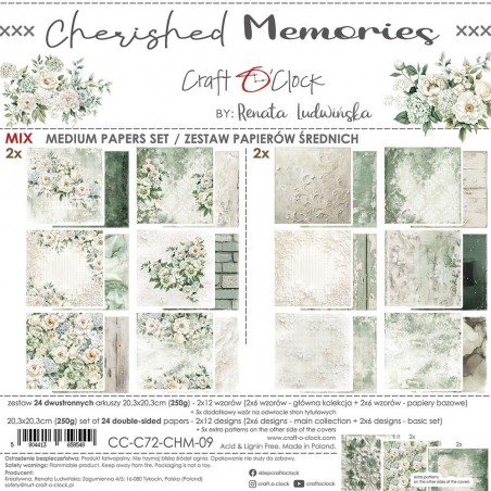 Cherished Memories Paper Set 20x20