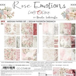 Rose Emotions Paper Set 20x20