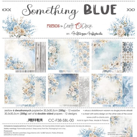 Something Blue Paper Set 30x30