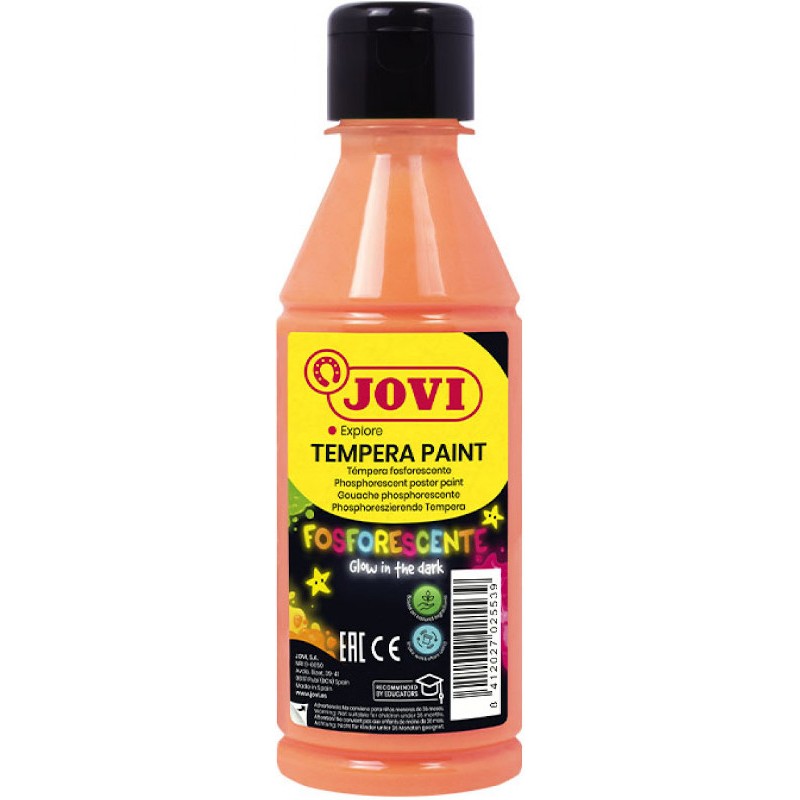 Tempera Jovi 250ml Fosforescente