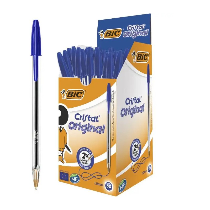 Caja 50 BIC Cristal Original