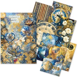 Set 9 Papel Arroz Celestial A5