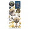 Hoja de pegatinas transparentes Celestial 5