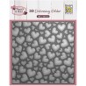 3D Embossing Folder - Pop Up Hearts