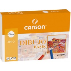 250 láminas papel de dibujo...