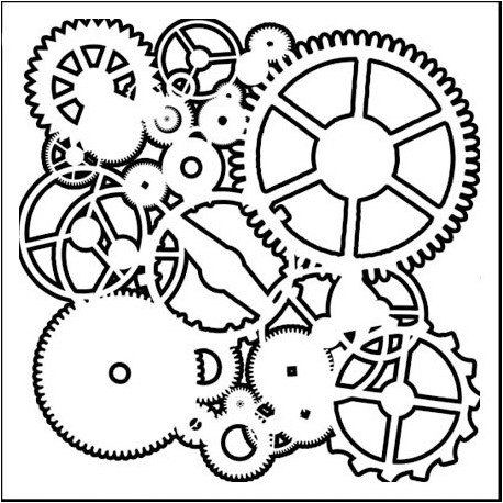 Template 12x12 - Gears