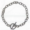 Pulsera color plata