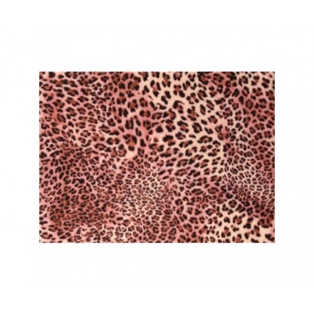 Fieltro estampado - Pink Leopard