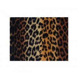 Fieltro estampado - Brown Leopard