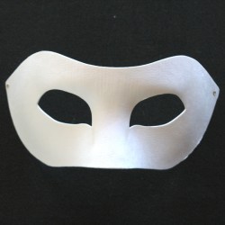 Máscara de carton blanco, Lobo