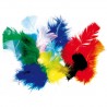 Plumas de pavo surtidas