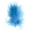 Plumas Marabú - Turquesa