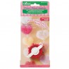 Herramienta para hacer pompones corazón pequeños