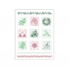Surtido sellos patchwork de Navidad