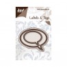 Troquel Labels & Tags -  bocadillos ovalados