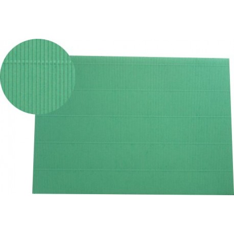 Hoja A4 micro-ondulado verde menta