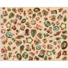  	Papel decorado para decoupage Artepatch de Artemio modelo Navidad Vintage