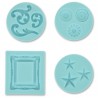 Crafters Clay Silicone Molds Deco